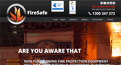 Desktop Screenshot of firesafe-au.com